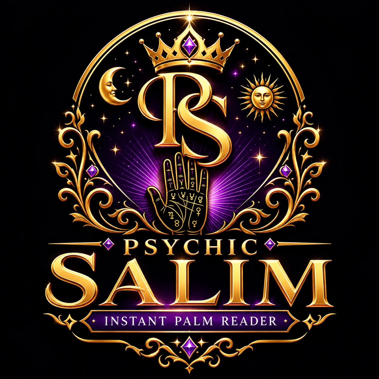 Psychic Salim logo